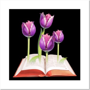 Flower Book Posters and Art